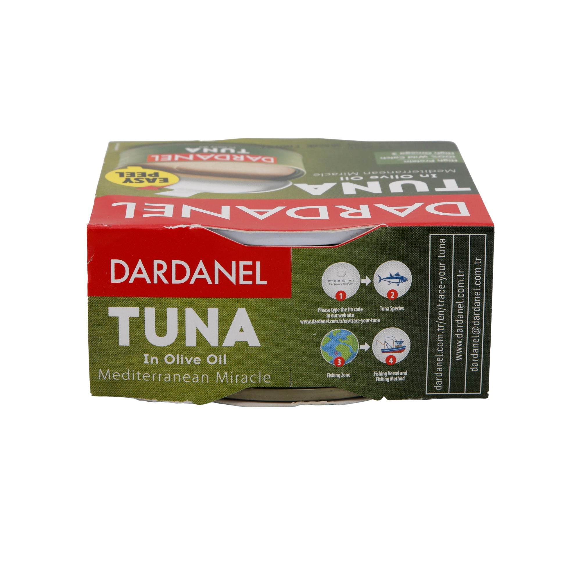 Thunfisch Dardanel | Fisch | In Olivenöl, 100% Wildfang, reich an Omega-3 | 150g DARDANEL
